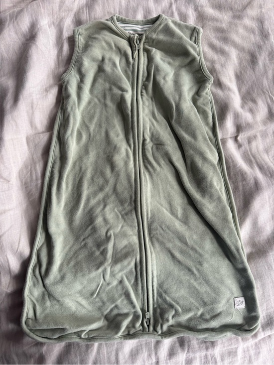 Tiny Kind Other - Tiny Kind Kids Sleeveless Fleece Sleep Sack - Sage Green